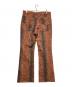 Needles (ニードルズ) BOOT-CUT JEAN - POLY JQ オレンジ×ブラック サイズ:L：11000円