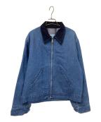 Searsシアーズ）の古着「70-80`S裏地ブランケットデニムワークジャケット」｜インディゴ