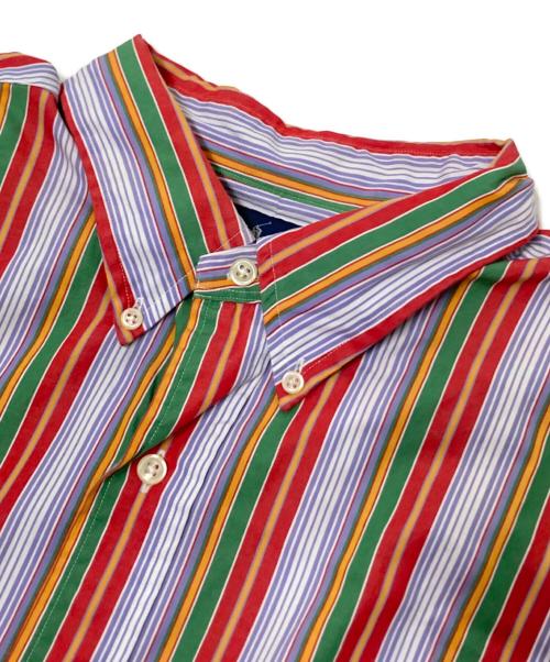 RALPH LAUREN（ラルフローレン）RALPH LAUREN (ラルフローレン) マルチストライプBDシャツ マルチカラー サイズ:XLの古着・服飾アイテム