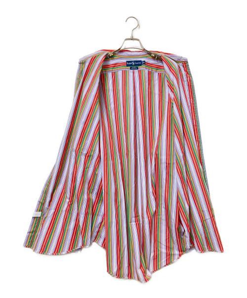 RALPH LAUREN（ラルフローレン）RALPH LAUREN (ラルフローレン) マルチストライプBDシャツ マルチカラー サイズ:XLの古着・服飾アイテム