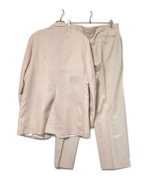 HAGGAR（ハガー）HAGGAR (ハガー) セットアップスーツ ピンク サイズ:トップス:下記参照/ボトムス:38×31の古着・服飾アイテム
