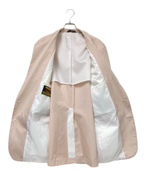 HAGGAR（ハガー）HAGGAR (ハガー) セットアップスーツ ピンク サイズ:トップス:下記参照/ボトムス:38×31の古着・服飾アイテム