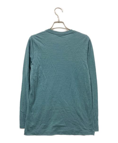Icebreaker（アイスブレーカー）Icebreaker (アイスブレーカー) メリノ 150 ロングスリーブ ティー グリーン サイズ:150cmの古着・服飾アイテム