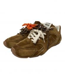 NEW BALANCE×MIU MIU（ニューバランス×ミュウミュウ）の古着「530SL スウェードスニーカー」｜ブラウン