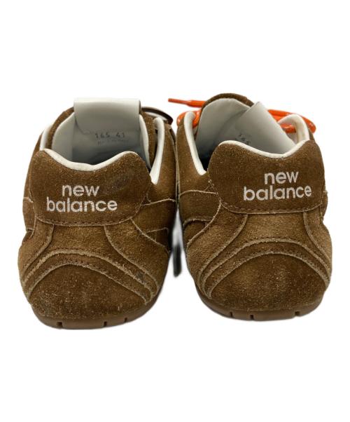 NEW BALANCE（ニューバランス）NEW BALANCE (ニューバランス) MIU MIU (ミュウミュウ) 530SL スウェードスニーカー ブラウン サイズ:41の古着・服飾アイテム