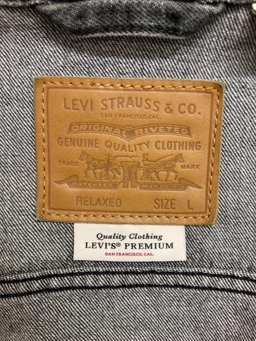LEVI'S PReMIUM（リーバイス プレミアム）LEVI'S PReMIUM (リーバイス プレミアム) TYPEⅠトラッカージャケット ブラック サイズ:Lの古着・服飾アイテム