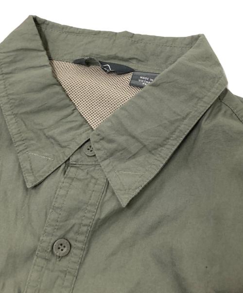 Eddie Bauer（エディーバウアー）Eddie Bauer (エディーバウアー) フィッシングシャツ グレー サイズ:XLの古着・服飾アイテム