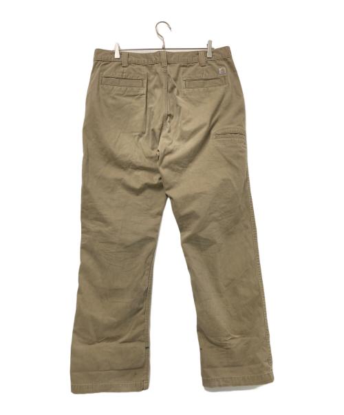 CarHartt（カーハート）CarHartt (カーハート) コットンワークパンツ ベージュ サイズ:W38×L32の古着・服飾アイテム