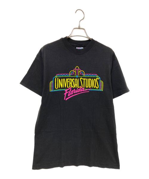 Hanes（ヘインズ）Hanes (ヘインズ) プリントTシャツ ブラック サイズ:Mの古着・服飾アイテム