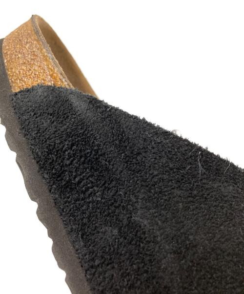 BIRKENSTOCK（ビルケンシュトック）BIRKENSTOCK (ビルケンシュトック) スウェード切替サンダル ブラック サイズ:28.0cmの古着・服飾アイテム