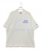 Championチャンピオン）の古着「WIND AND SEA Raglan Sleeve T-shirt」｜ホワイト