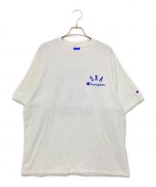 Champion（チャンピオン）の古着「WIND AND SEA Raglan Sleeve T-shirt」｜ホワイト