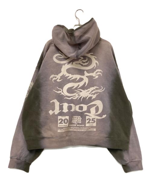 Travis Scott（トラヴィススコット）Travis Scott (トラヴィススコット) cactus jack HOODIE ブラウン サイズ:Lの古着・服飾アイテム