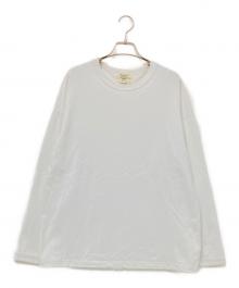 JACKMAN（ジャックマン）の古着「Himo Long Sleeve T-Shirt」｜ホワイト