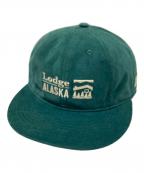 TACOMA FUJI RECORDSタコマ フジ レコード）の古着「Lodge ALASKA LOGO CAP」｜グリーン