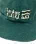 TACOMA FUJI RECORDS (タコマ フジ レコード) Lodge ALASKA LOGO CAP グリーン サイズ:57㎝－59㎝：4000円