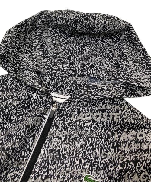 LACOSTE SPORT（ラコステスポーツ）LACOSTE SPORT (ラコステスポーツ) ナイロンジャケット ブラック×ホワイト サイズ:US:S/Mの古着・服飾アイテム