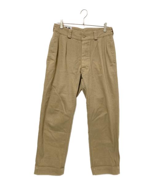 waiper（ワイパー）waiper (ワイパー) M-52 タックパンツ ベージュ サイズ:33の古着・服飾アイテム