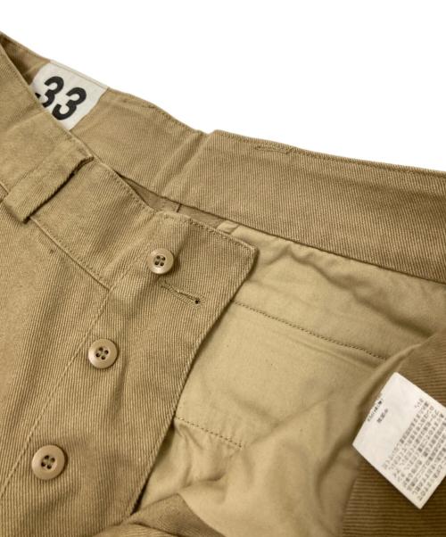 waiper（ワイパー）waiper (ワイパー) M-52 タックパンツ ベージュ サイズ:33の古着・服飾アイテム