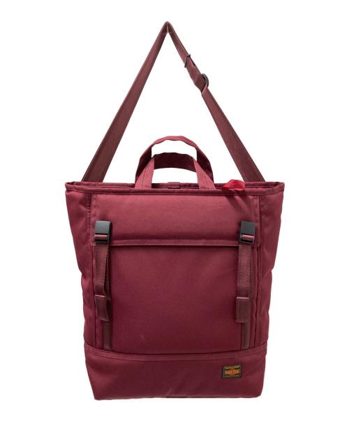 PORTER（ポーター）PORTER (ポーター) 2WAY MESSENGER BAG(S) ボルドー サイズ:下記参照の古着・服飾アイテム