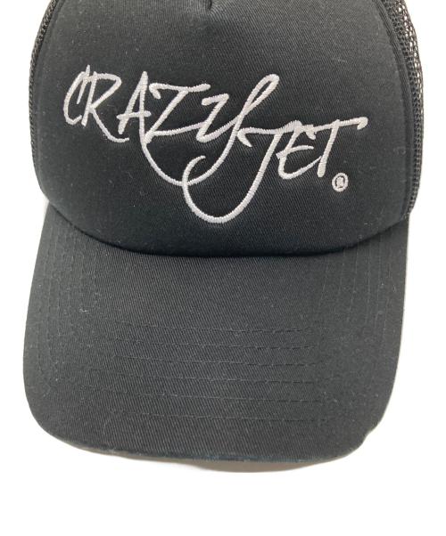 CRAZY JET（クレイジージェット）CRAZY JET (クレイジージェット) キャップ ブラック サイズ:FREEの古着・服飾アイテム