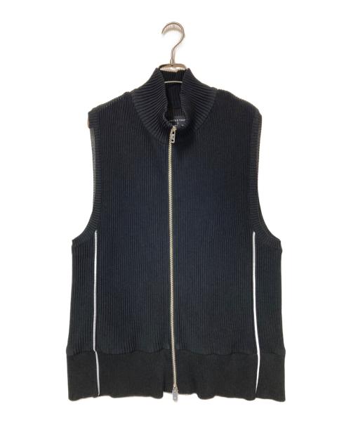 UNITED TOKYO（ユナイテッドトーキョー）UNITED TOKYO (ユナイテッドトーキョー) PLEATSドライバーズベスト ブラック サイズ:2の古着・服飾アイテム