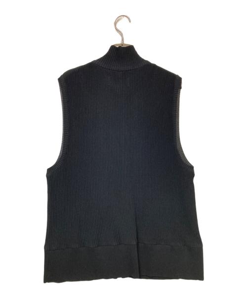 UNITED TOKYO（ユナイテッドトーキョー）UNITED TOKYO (ユナイテッドトーキョー) PLEATSドライバーズベスト ブラック サイズ:2の古着・服飾アイテム