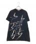 Yohji Yamamoto pour homme（ヨウジヤマモト プールオム）の古着「抜染YYYプリントTシャツ」｜ブラック