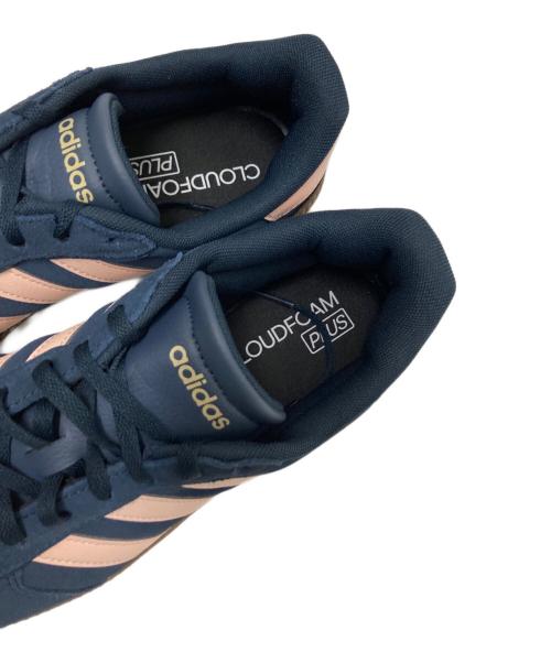 adidas（アディダス）adidas (アディダス) ブレイクネット スリーク スエード ネイビー サイズ:25.0㎝の古着・服飾アイテム