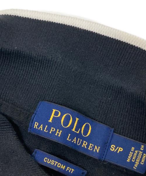 POLO RALPH LAUREN（ポロ・ラルフローレン）POLO RALPH LAUREN (ポロ・ラルフローレン) ロゴ刺繍ポロシャツ ブラック サイズ:Sの古着・服飾アイテム