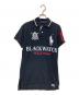 POLO RALPH LAUREN（ポロ・ラルフローレン）の古着「ロゴ刺繍ポロシャツ」｜ブラック