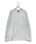 HUF（ハフ）の古着「MANHOLE LS TEE」｜グレー×パープル