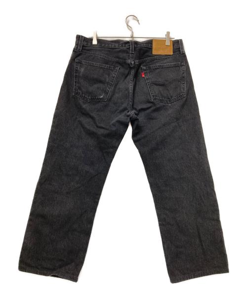 LEVI'S PReMIUM（リーバイス プレミアム）LEVI'S PReMIUM (リーバイス プレミアム) 555 リラックスストレート ジーンズ ブラック サイズ:W33×L32の古着・服飾アイテム