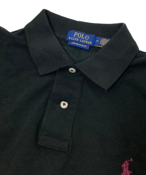 POLO RALPH LAUREN（ポロ・ラルフローレン）POLO RALPH LAUREN (ポロ・ラルフローレン) ポロシャツ ブラック サイズ:Mの古着・服飾アイテム