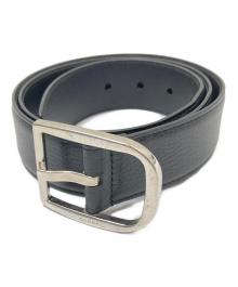 GUCCI（グッチ）の古着「レザーベルト」｜ブラック