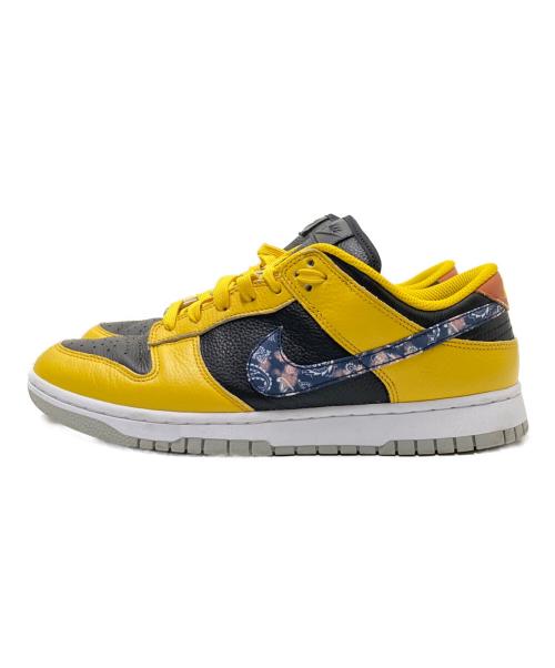 NIKE（ナイキ）NIKE (ナイキ) BY YOU DUNK LOW イエロー×ブラック サイズ:27.5cmの古着・服飾アイテム