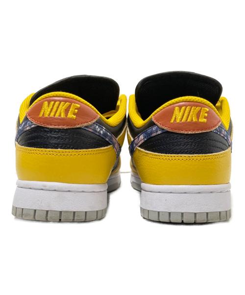 NIKE（ナイキ）NIKE (ナイキ) BY YOU DUNK LOW イエロー×ブラック サイズ:27.5cmの古着・服飾アイテム