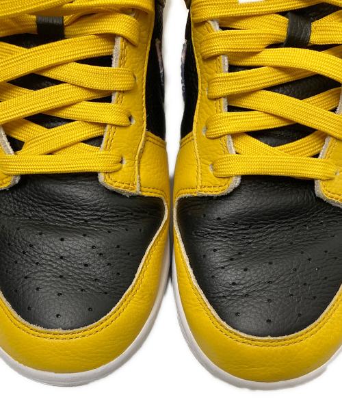 NIKE（ナイキ）NIKE (ナイキ) BY YOU DUNK LOW イエロー×ブラック サイズ:27.5cmの古着・服飾アイテム