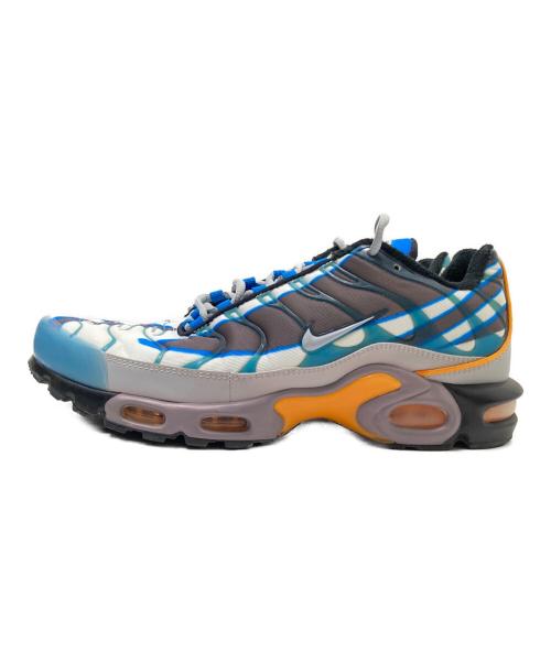 NIKE（ナイキ）NIKE (ナイキ) AIR MAX PLUS PREMIUM ホワイト×ブルー サイズ:29.0cmの古着・服飾アイテム