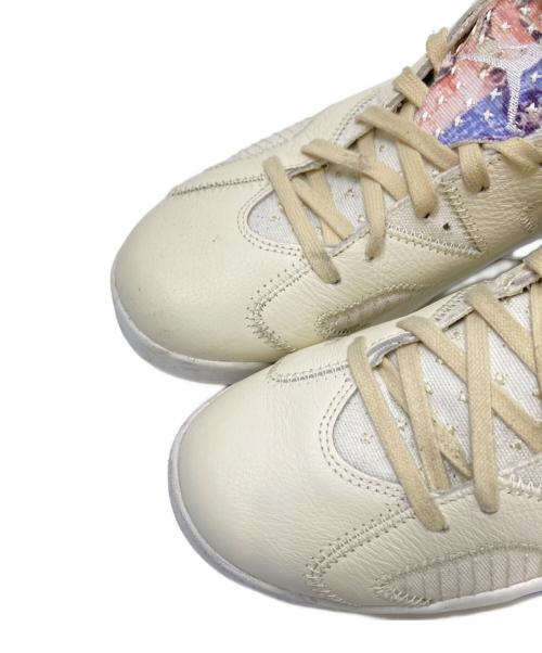NIKE（ナイキ）NIKE (ナイキ) AIR JORDAN 6 RETRO PALE IVORY/WHITE-MULTI-COLOR-WORK BLUE ホワイト×ブルー サイズ:28.0cmの古着・服飾アイテム