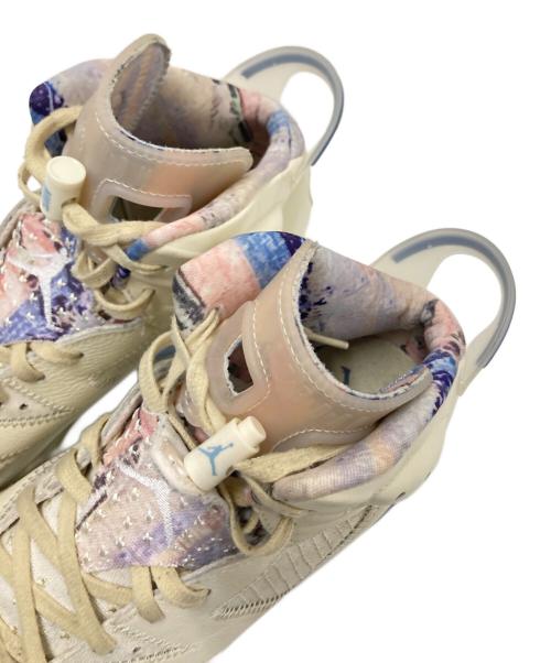 NIKE（ナイキ）NIKE (ナイキ) AIR JORDAN 6 RETRO PALE IVORY/WHITE-MULTI-COLOR-WORK BLUE ホワイト×ブルー サイズ:28.0cmの古着・服飾アイテム