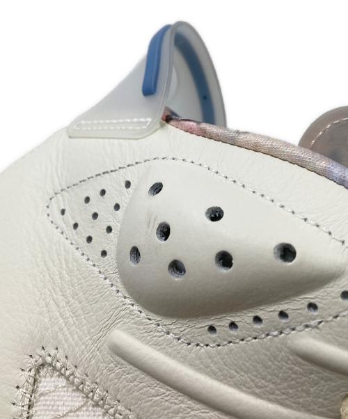 NIKE（ナイキ）NIKE (ナイキ) AIR JORDAN 6 RETRO PALE IVORY/WHITE-MULTI-COLOR-WORK BLUE ホワイト×ブルー サイズ:28.0cmの古着・服飾アイテム