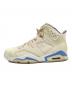 NIKE (ナイキ) AIR JORDAN 6 RETRO PALE IVORY/WHITE-MULTI-COLOR-WORK BLUE ホワイト×ブルー サイズ:28.0cm：17000円