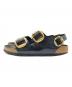 BIRKENSTOCK (ビルケンシュトック) MILANO BIG BUCKLE ブラック サイズ:25.0cm：16000円