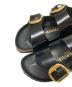 中古・古着 BIRKENSTOCK (ビルケンシュトック) MILANO BIG BUCKLE ブラック サイズ:25.0cm：16000円