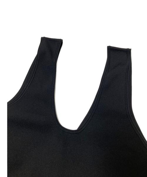 OUTDOOR PRODUCTS（アウトドア プロダクツ）OUTDOOR PRODUCTS (アウトドア プロダクツ) ノースリーブニットワンピース ブラック サイズ:Fの古着・服飾アイテム