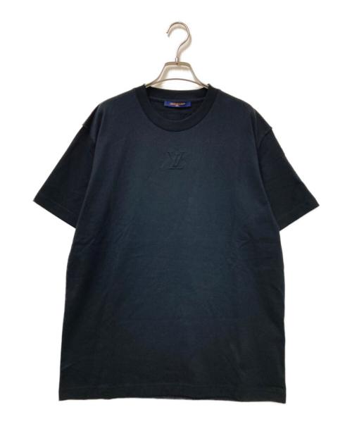 LOUIS VUITTON（ルイ ヴィトン）LOUIS VUITTON (ルイ ヴィトン) エンボスLVTシャツ ブラック サイズ:Lの古着・服飾アイテム