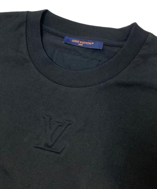 LOUIS VUITTON（ルイ ヴィトン）LOUIS VUITTON (ルイ ヴィトン) エンボスLVTシャツ ブラック サイズ:Lの古着・服飾アイテム
