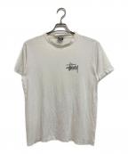 stussyステューシー）の古着「90‘SドラゴンプリントTシャツ」｜ホワイト×ブラック