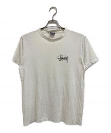 stussy（ステューシー）の古着「90‘SドラゴンプリントTシャツ」｜ホワイト×ブラック